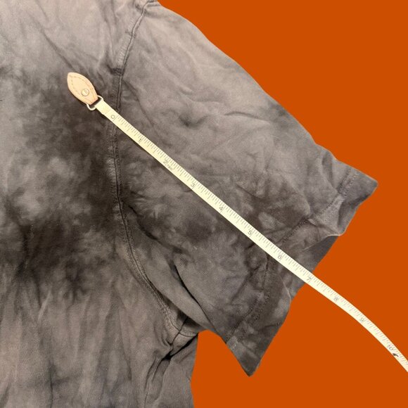 American Eagle Black Tie-Dye Tee – Size L | Super Soft Cotton Unisex Streetwear - Picture 5 of 9